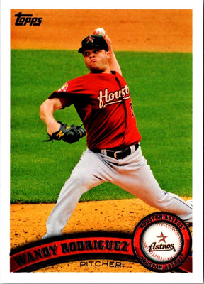 2011 Topps Cognac Diamond Anniversary Wandy Rodriguez #241