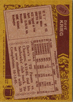 1986 Topps Dave Krieg #201