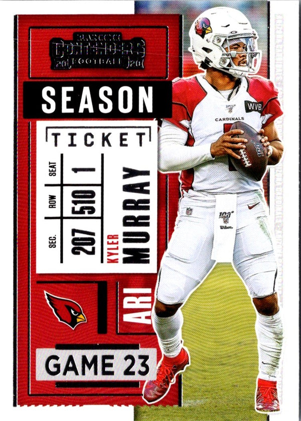 2020 Panini Contenders Red Zone Kyler Murray #98