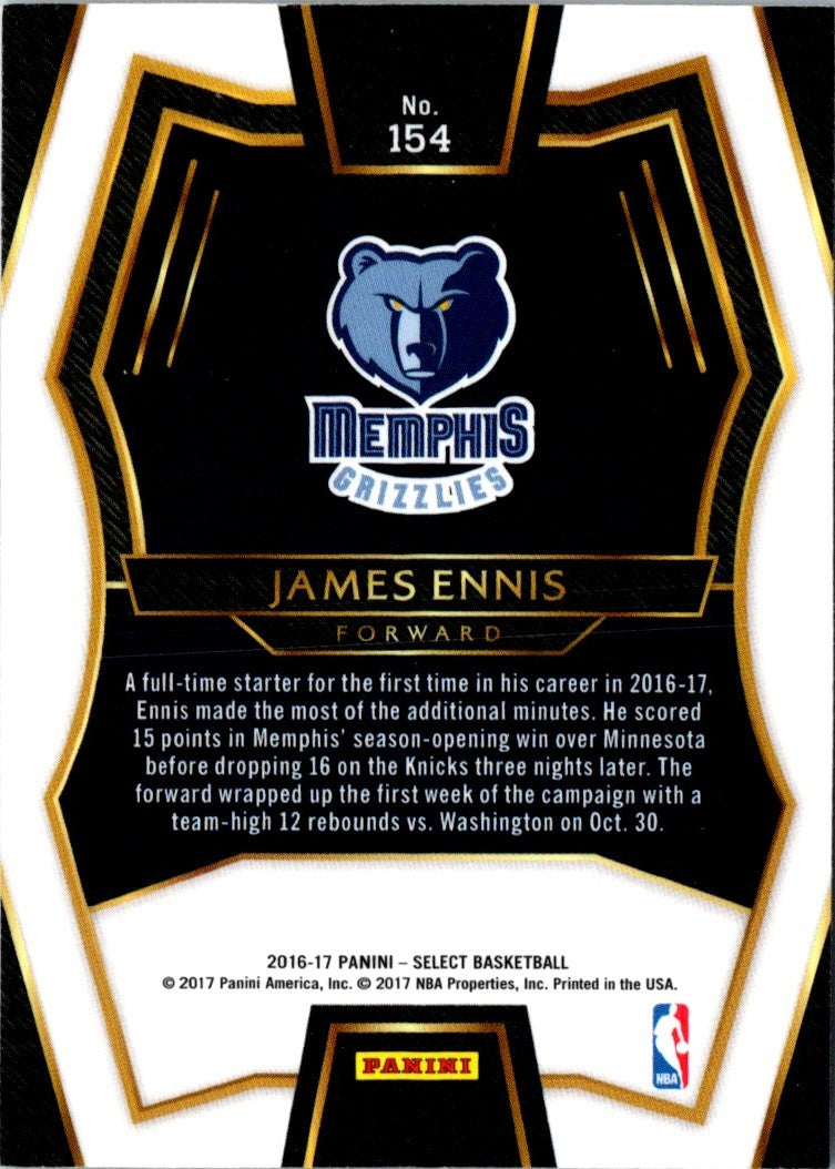 2016 Panini Select James Ennis