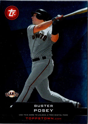 2011 Topps Town Buster Posey #TT-40