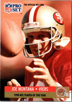 1991 Pro Set Joe Montana #3