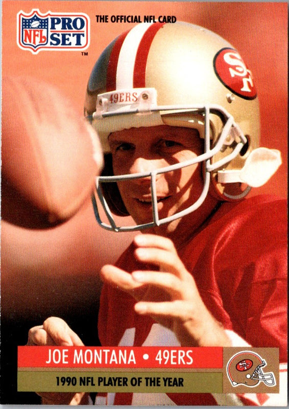 1991 Pro Set Joe Montana #3