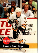 1991 Pro Set Randy Burridge