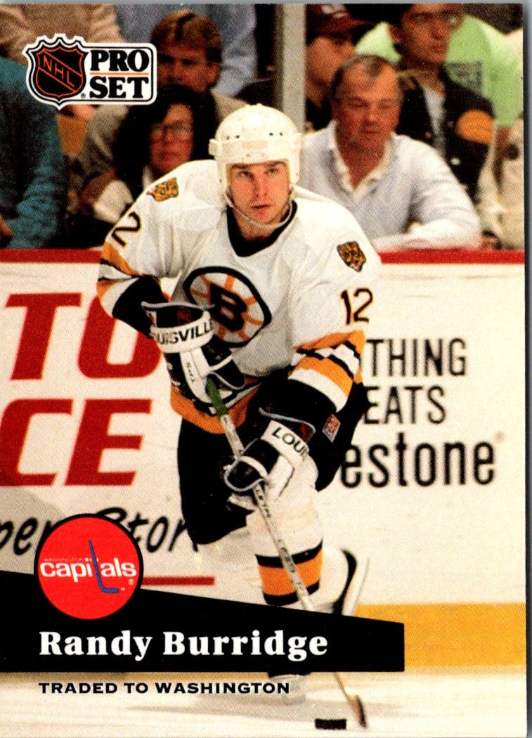 1991 Pro Set Randy Burridge