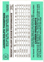1984 Donruss Jason Thompson #64
