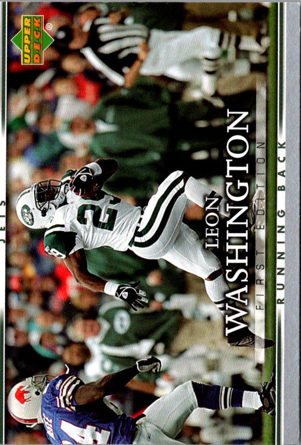 2007 Upper Deck First Edition Leon Washington #61