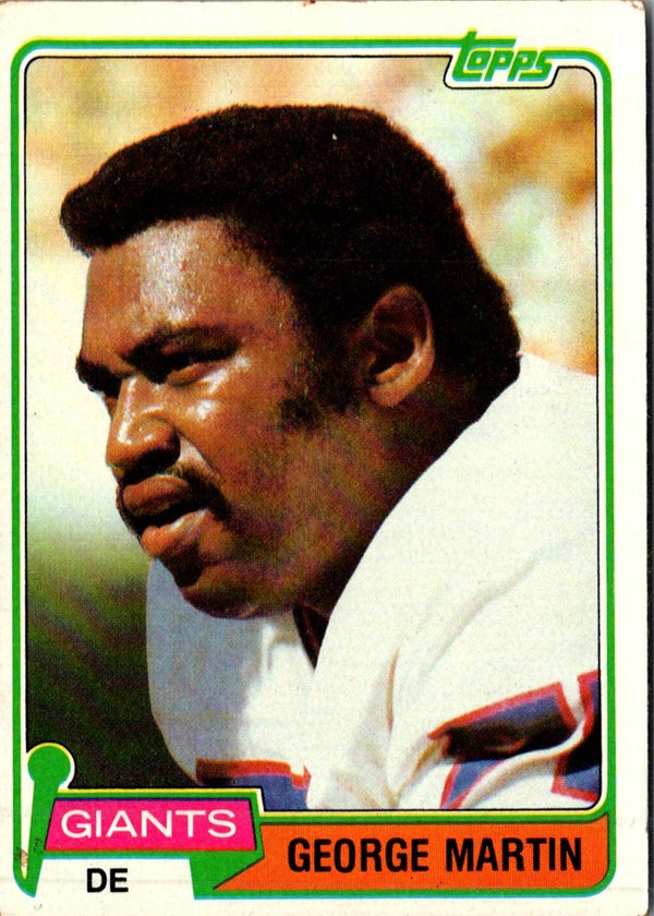 1981 Topps George Martin #225