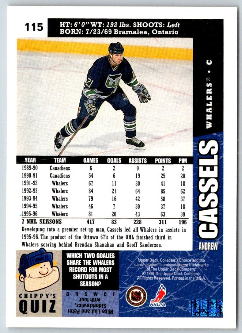 1996 Collector's Choice Andrew Cassels