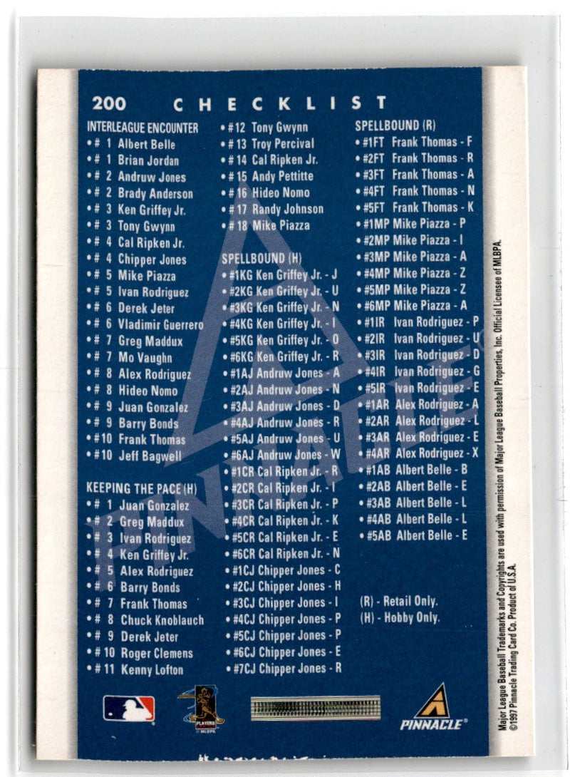 1997 New Pinnacle Scott Rolen
