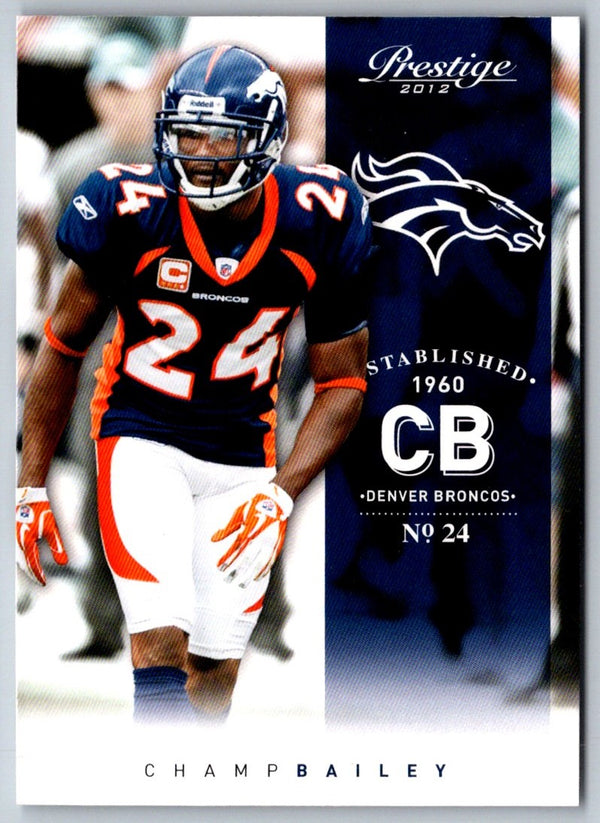 2012 Panini Prestige Champ Bailey #58