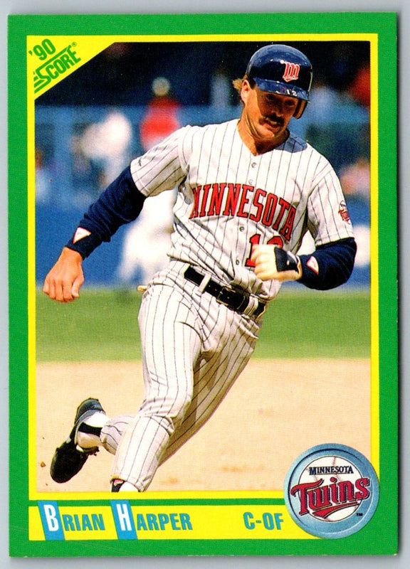 1990 Score Brian Harper #189