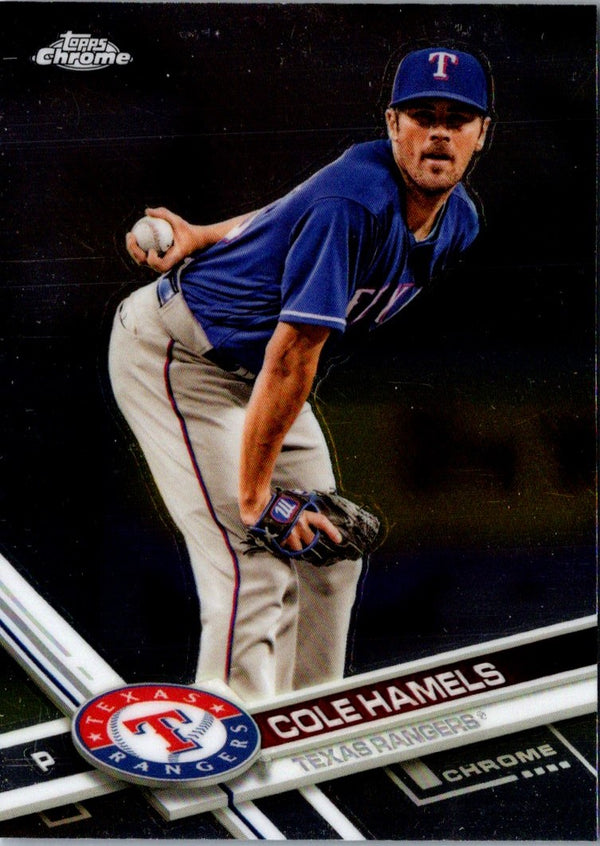 2017 Topps Chrome Cole Hamels #81