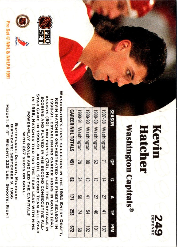 1991 Pro Set Kevin Hatcher