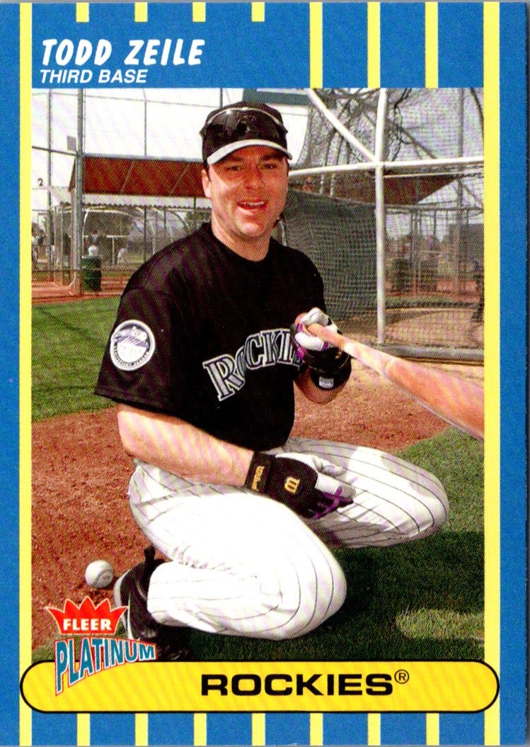 2003 Fleer Platinum Todd Zeile