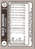1981 Fleer Star Stickers Mike Norris #6