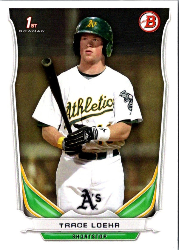 2014 Bowman Draft Picks & Prospects Trace Loehr #DP108