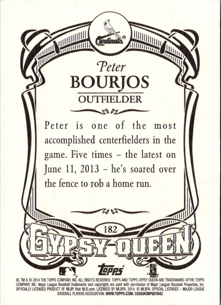 2014 Topps Gypsy Queen Peter Bourjos