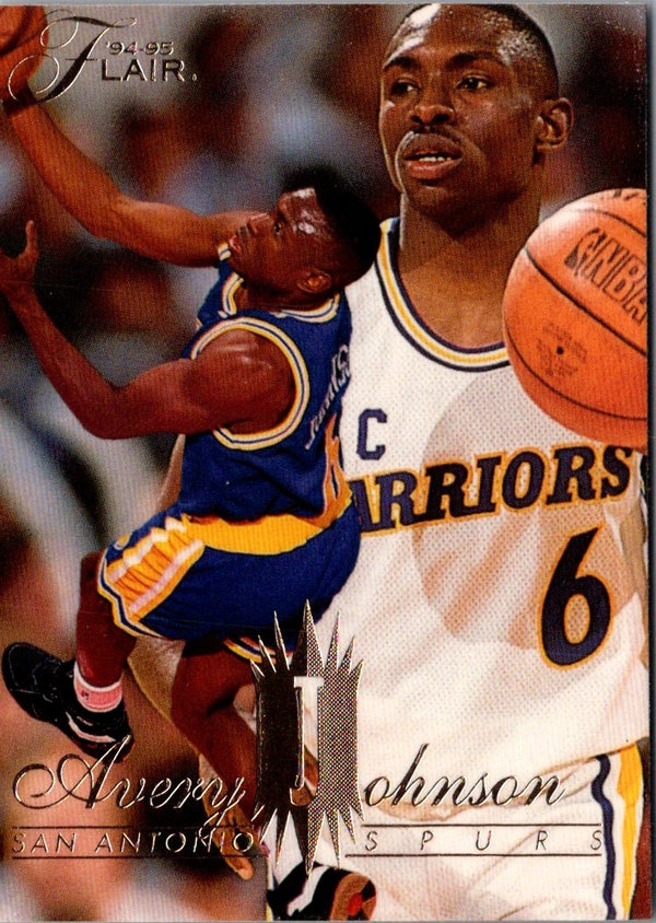 1994 Flair Avery Johnson #135