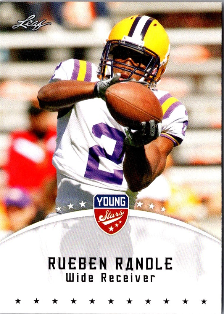 2012 Leaf Young Stars Rueben Randle