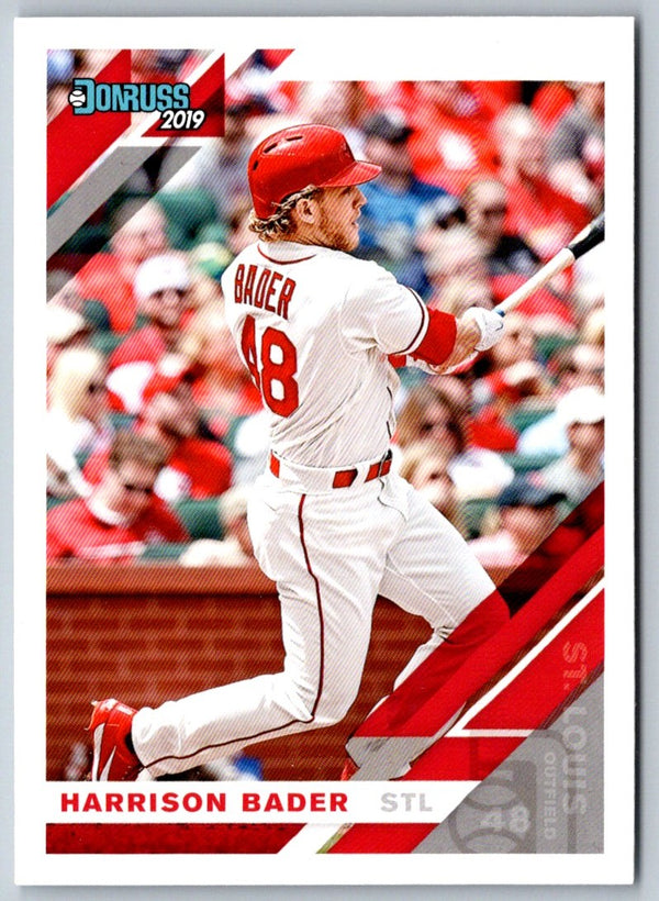 2018 Donruss Optic Harrison Bader #54 Rookie