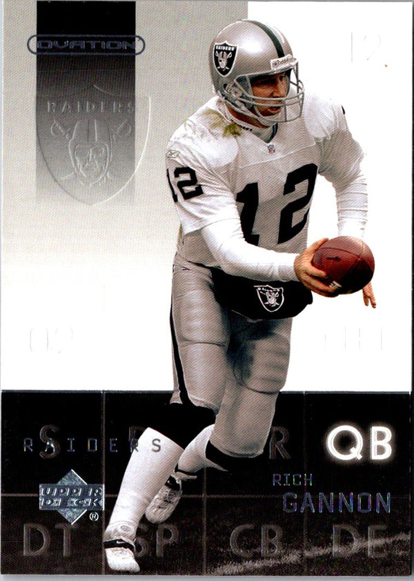 2002 Upper Deck Ovation Rich Gannon #64