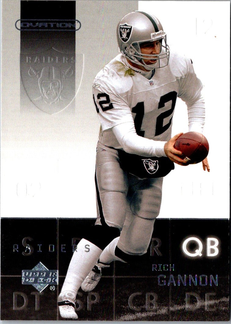 2002 Upper Deck Ovation Rich Gannon