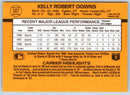 1989 Donruss Kelly Downs