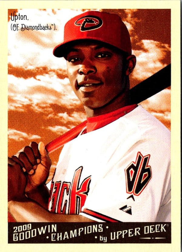 2009 Upper Deck Goodwin Champions Justin Upton #42