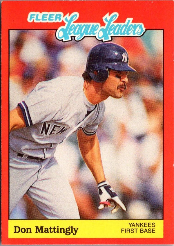 1988 Fleer Don Mattingly #214