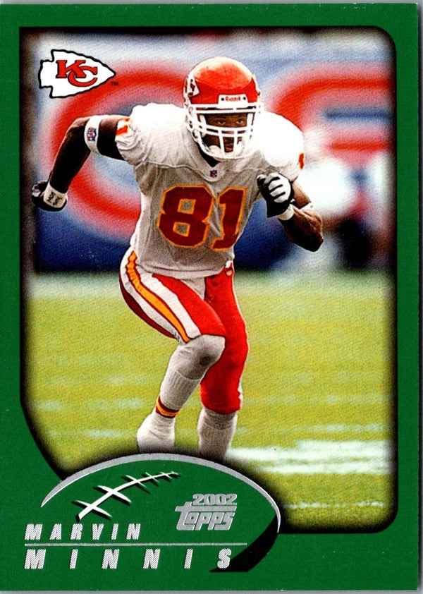 2002 Topps MVP Promotion Marvin Minnis #NNO