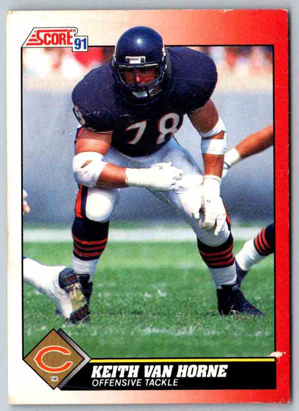 1991 Score Keith Van Horne #178