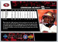 1998 Upper Deck Garrison Hearst #218