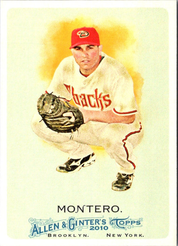 2010 Topps Allen & Ginter Miguel Montero #31
