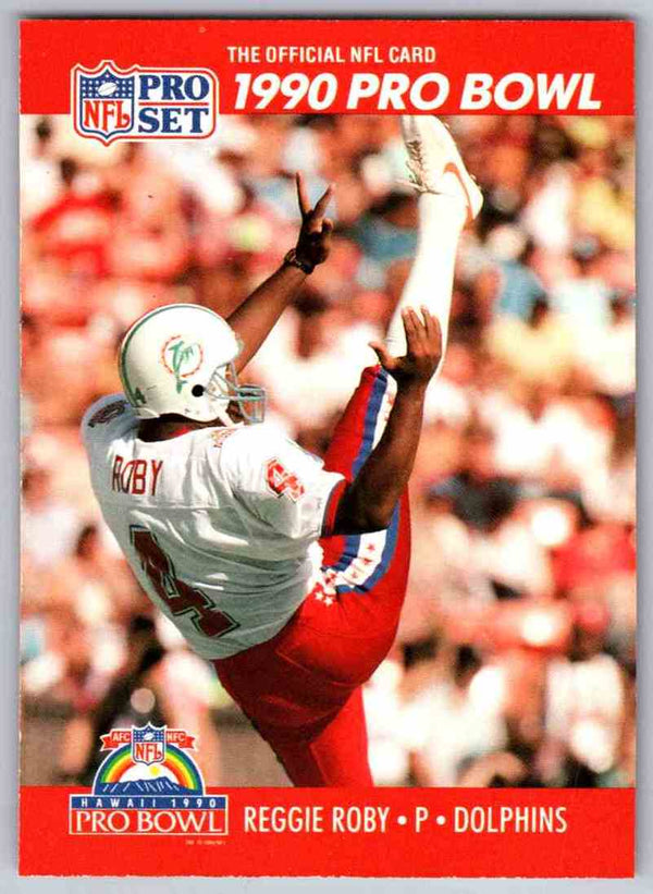 1990 Pro Set Reggie Roby #368