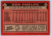 1986 Topps Ken Phelps #34