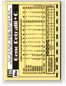 1990 Topps Tiffany Geno Petralli