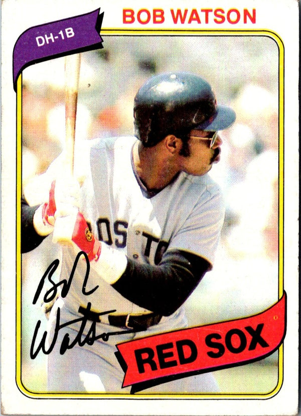 1980 Topps Bob Watson #480