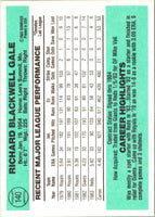 1984 Donruss Rich Gale #140