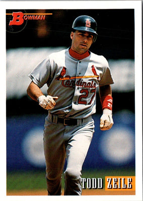1993 Bowman Todd Zeile #628