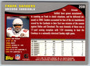 2001 Topps Frank Sanders
