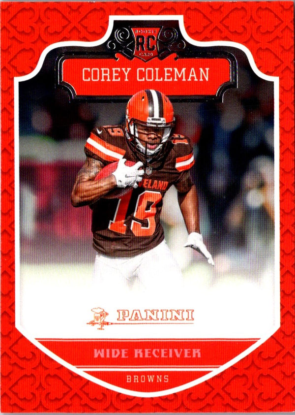 2016 Panini Bravery Green Corey Coleman #201 /199