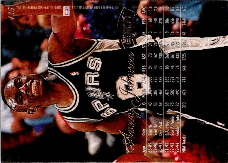 1994 Flair Avery Johnson