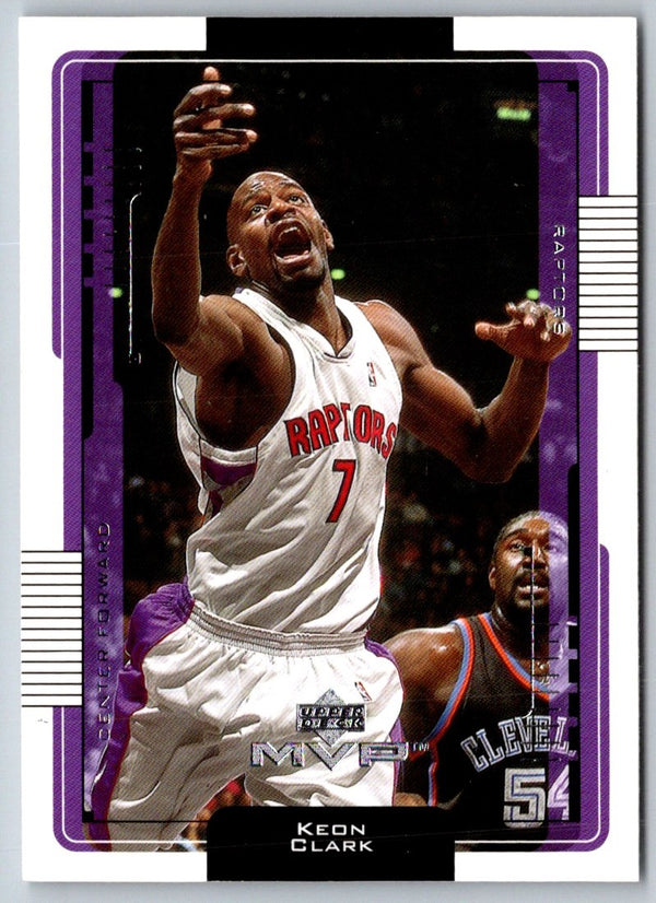 2001 Upper Deck MVP Keon Clark #165