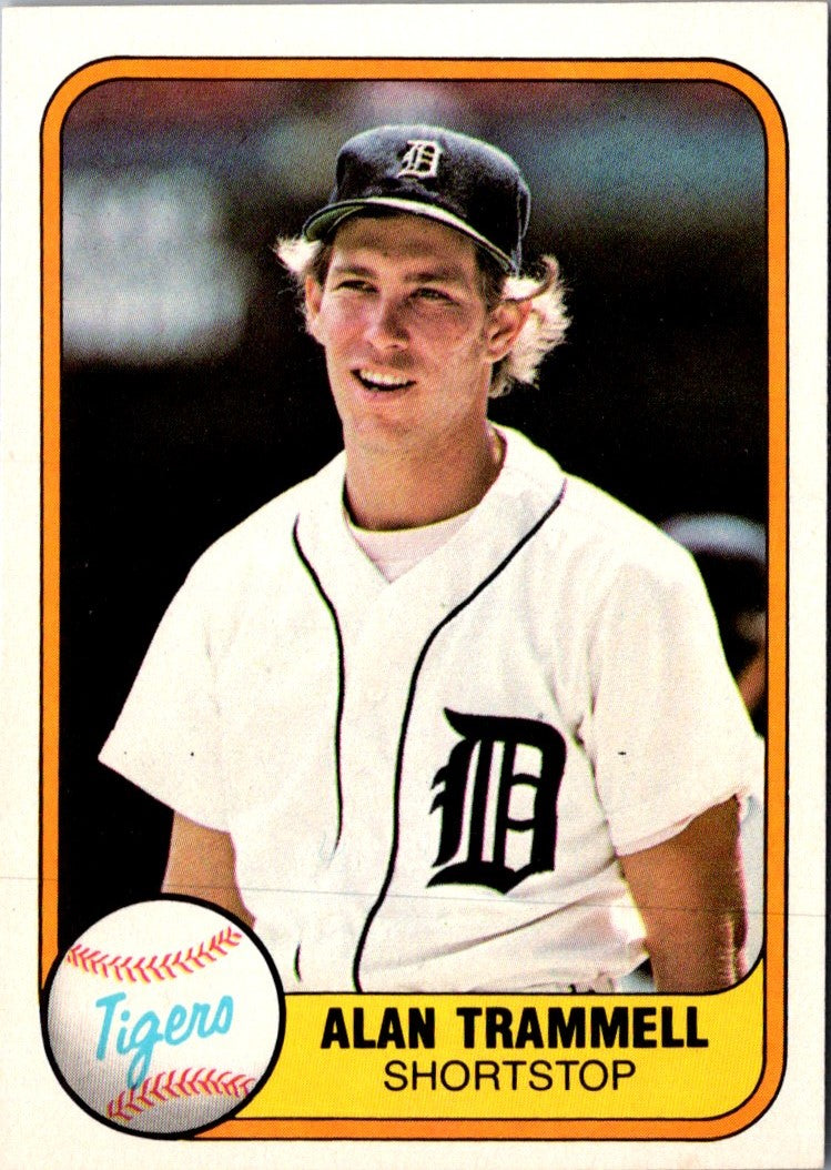 1981 Fleer Alan Trammell