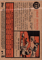 2011 Topps Heritage Omar Infante #130