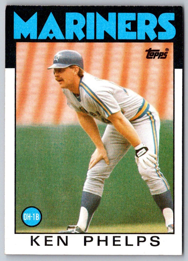 1986 Topps Ken Phelps #34