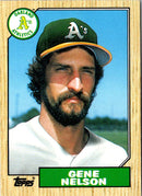 1987 Topps Traded Gene Nelson