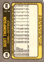 1981 Fleer Scot Thompson #296