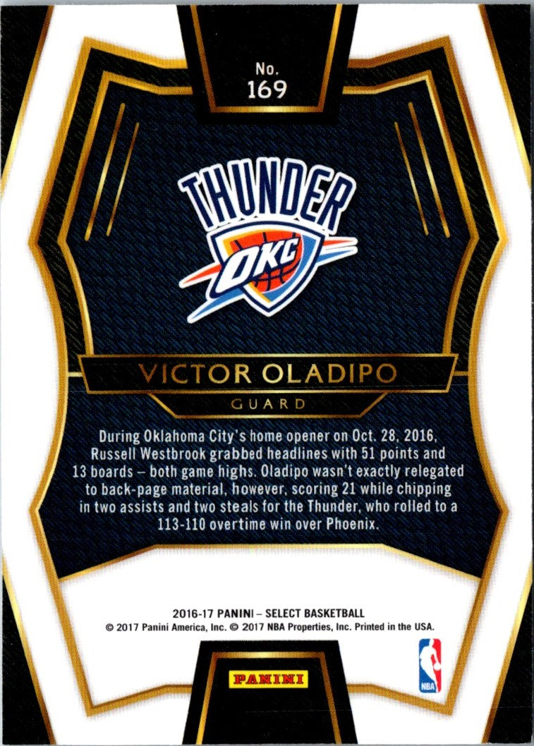 2016 Panini Select Victor Oladipo